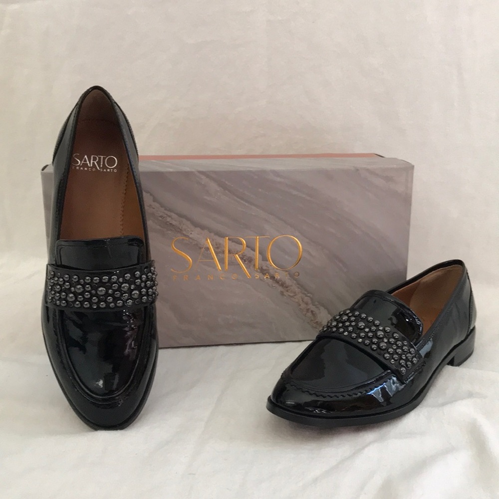 Franco Sarto Patent Loafers